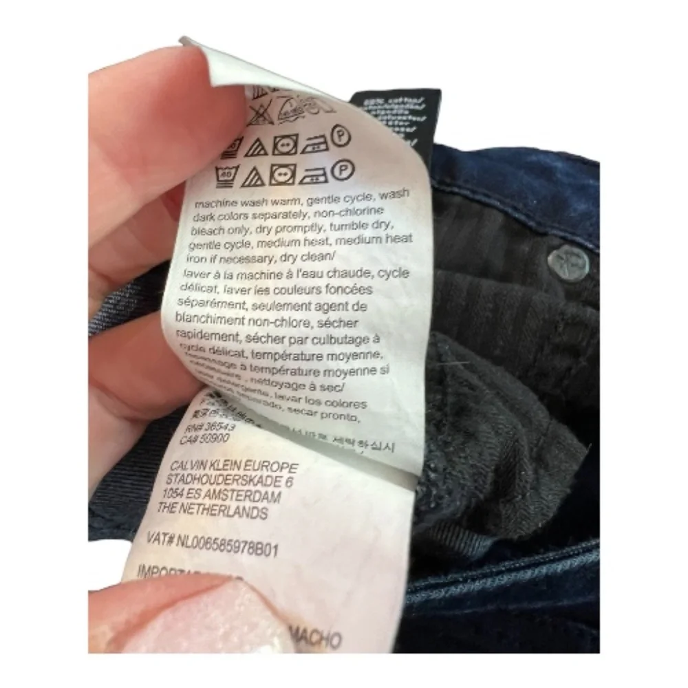 EUC Calvin Klein Ultimate Skinny blue jeans | size 12 - Picture 10 of 10